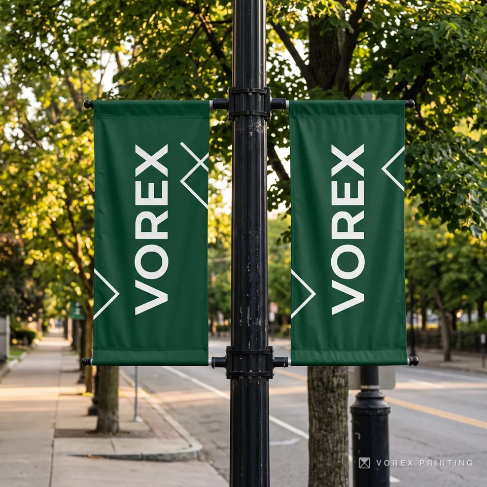 Pole Banners by Vorex Printing