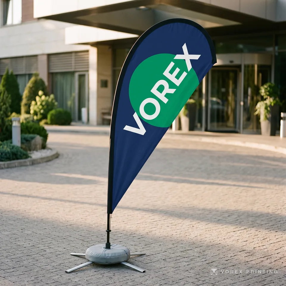 Teardrop Flags by Vorex Printing
