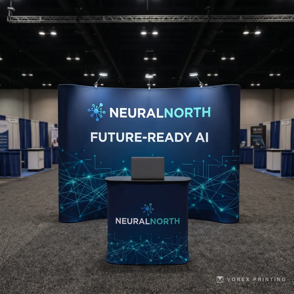 Tension Fabric Displays by Vorex Printing
