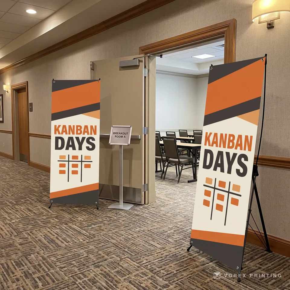X-Banner Stands by Vorex Printing