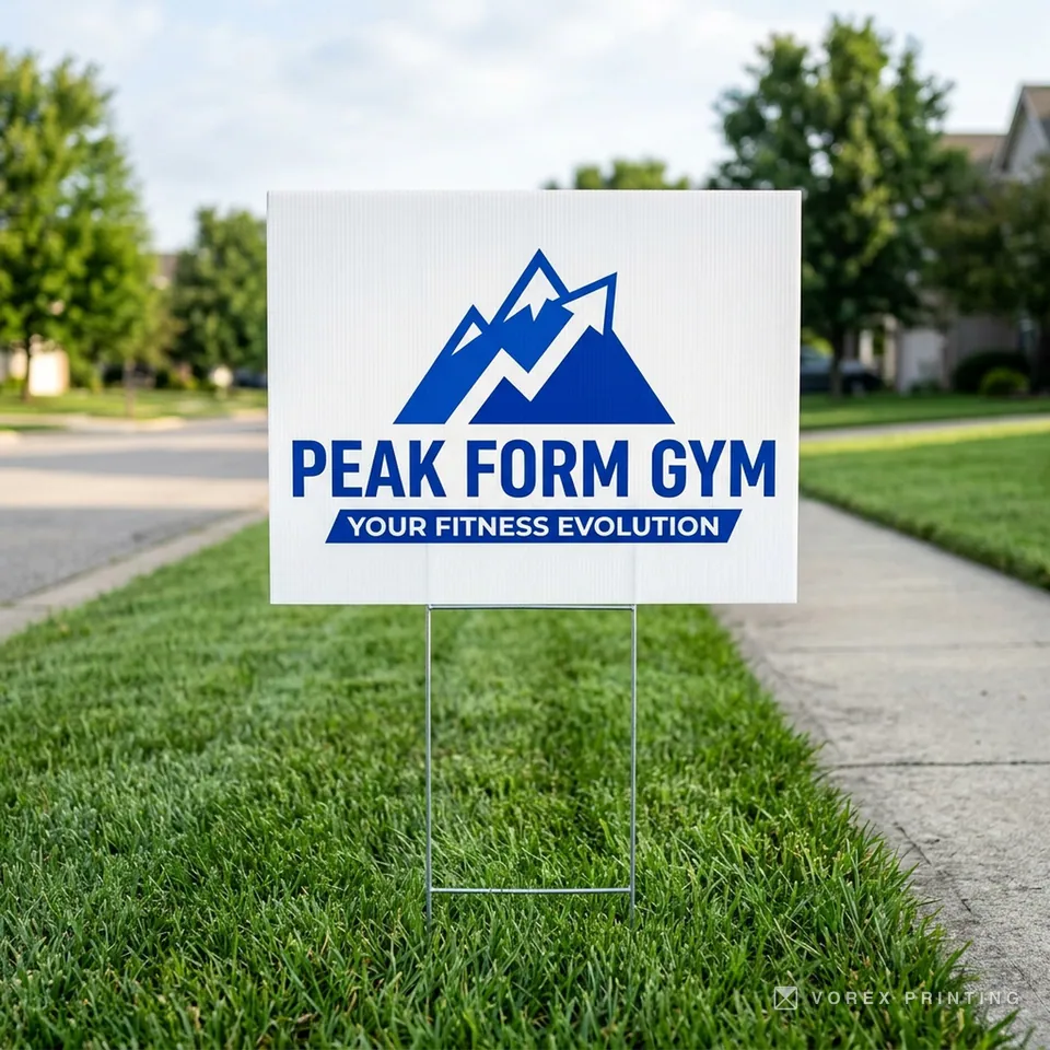 Yard Signs by Vorex Printing